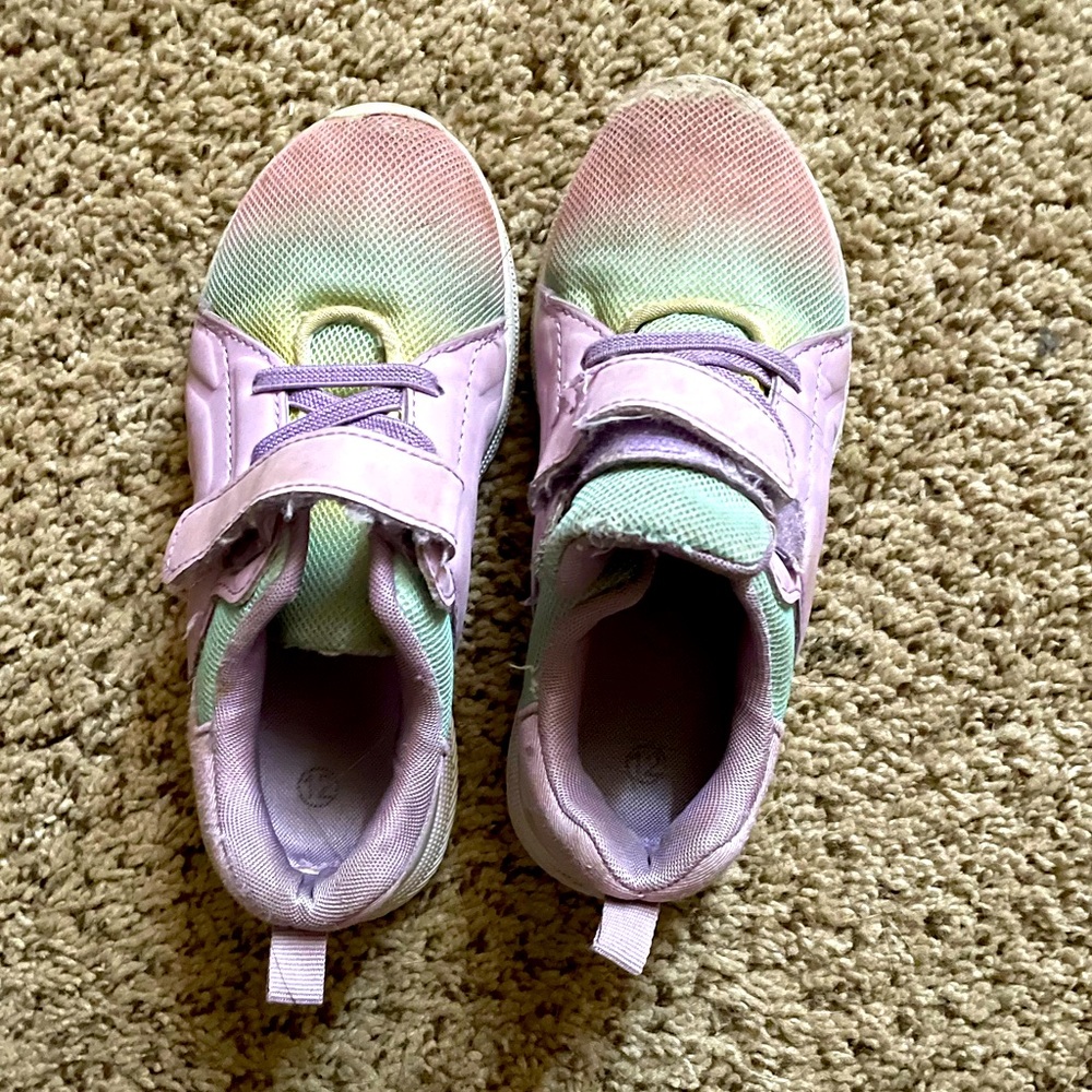 Size 12 purple girls sneakers
